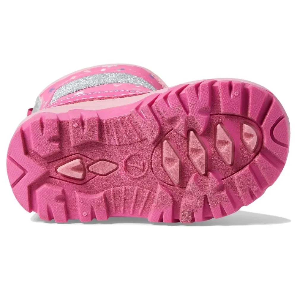 Western Chief Girl's Baker Snow‎ Boot Pink 9 Toddler M